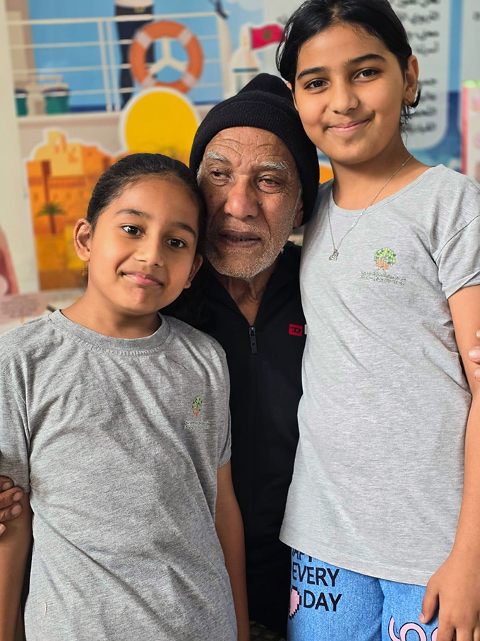 ملتقى الأجيال في مدرسة أجيال الابتدائية في جلجولية